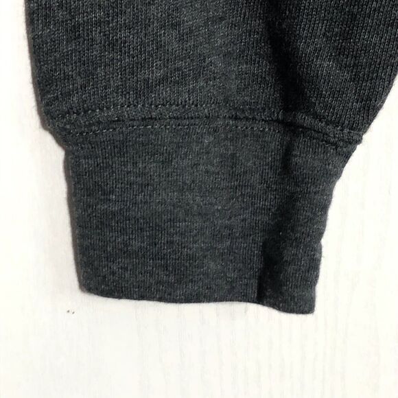 Disney Parks Pullover Mens Small Gray 2018 1/4 Button Kangaroo Pocket NEW - Picture 8 of 13